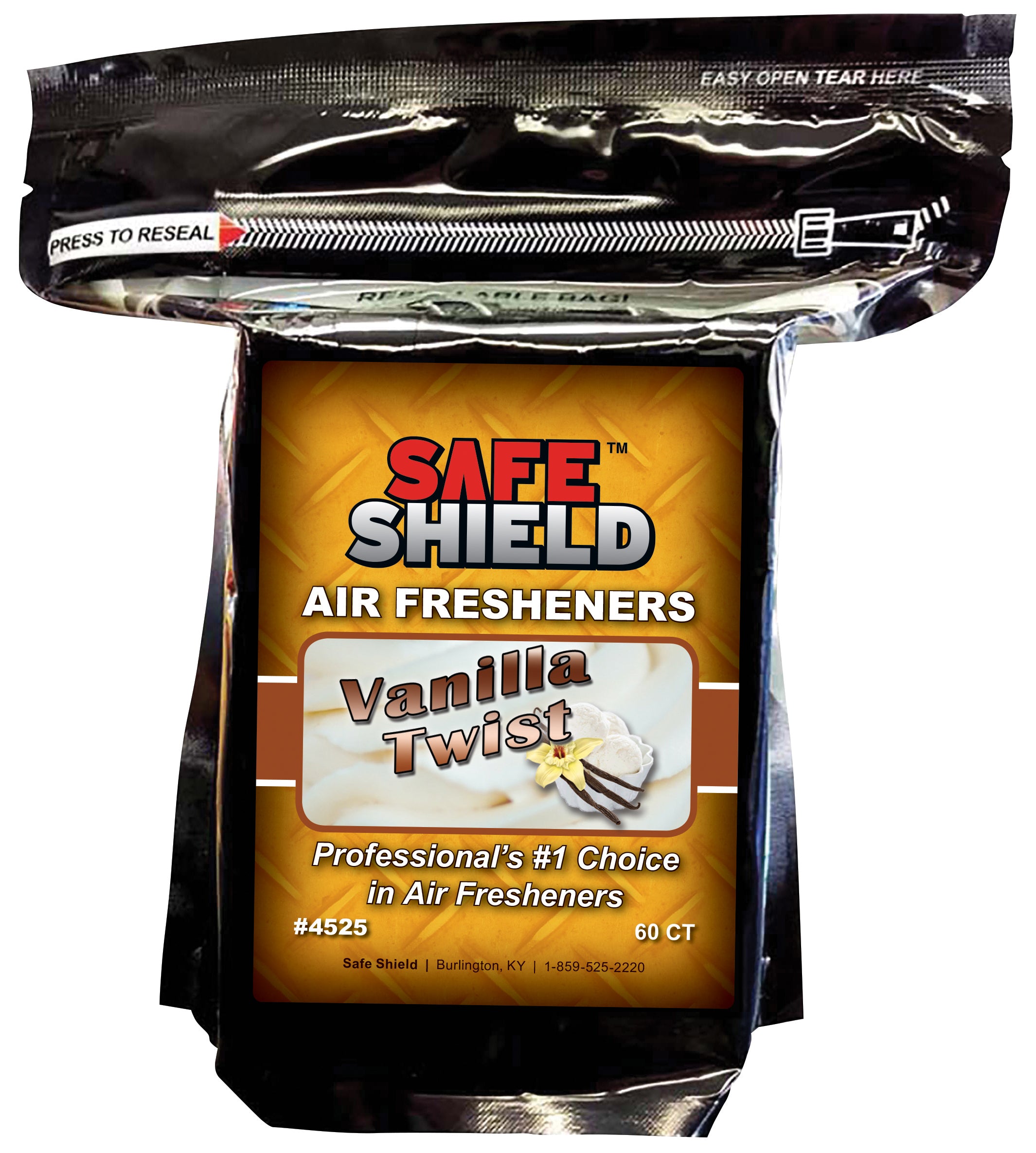 Air Freshener Pads - VANILLA SCENT - Qty. 60 per bag
