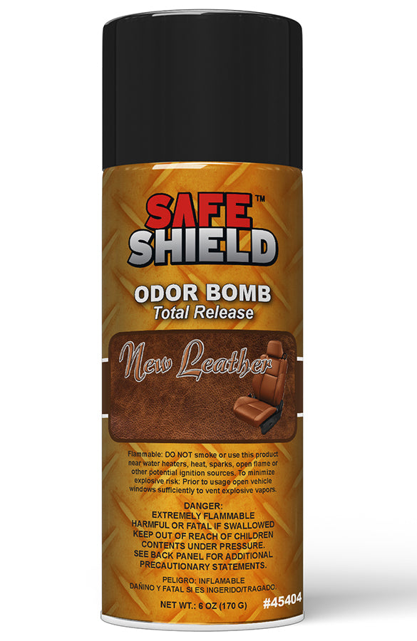 Odor Bomb - NEW LEATHER SCENT - Qty. 1 Can