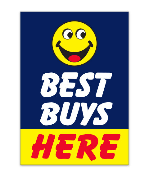 Underhood Sign - BEST BUYS HERE - Qty. 1