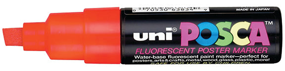 Windshield Markers - Small Posca (PC-85F) - FLUOR ORANGE - Qty. 1