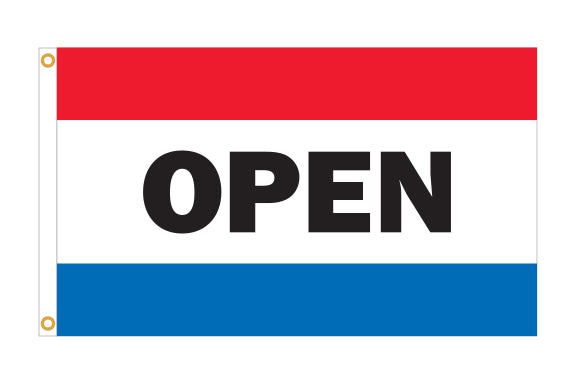 Nylon Flags - OPEN - Qty. 1