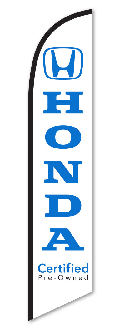 Swooper Banner - HONDA CERTIFIED - Qty. 1