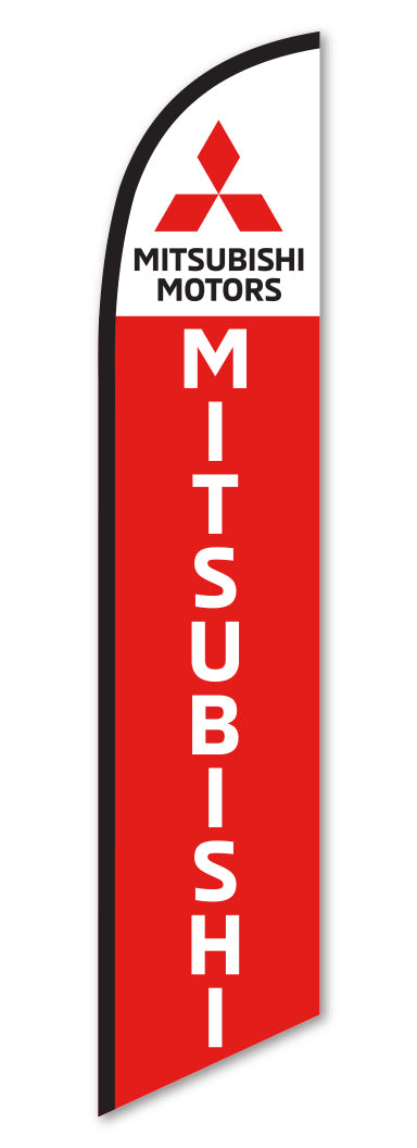 Swooper Banner - MITSUBISHI - Qty. 1