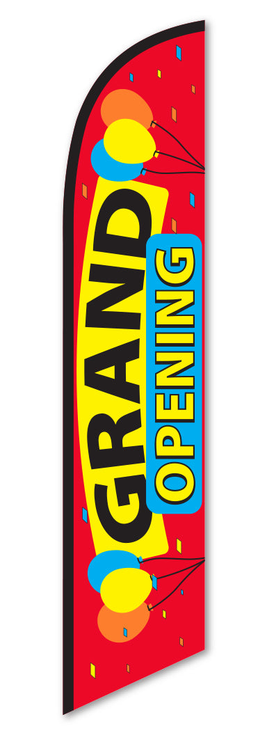 Swooper Banner - GRAND OPENING (RED) - Qty. 1