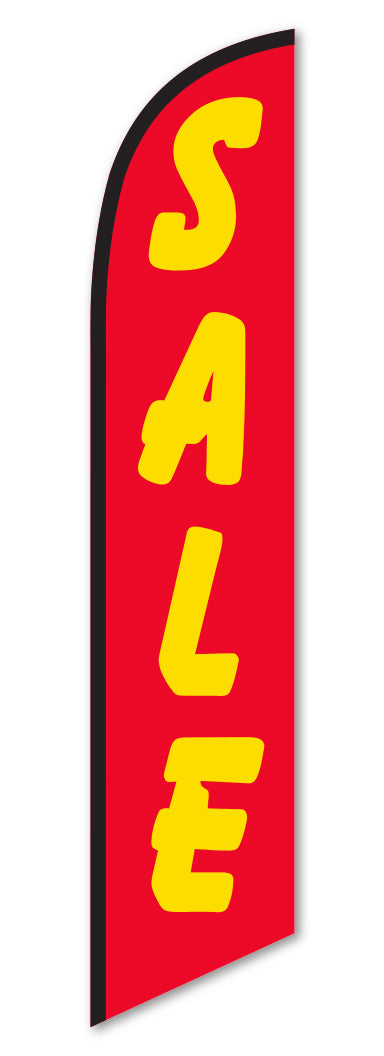 Swooper Banner - SALE (Red/Yellow) - Qty. 1