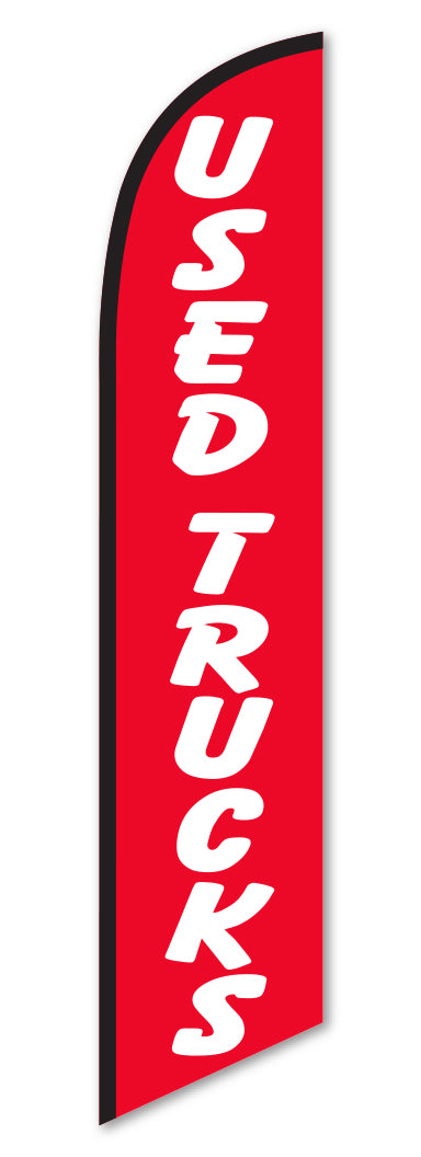 Swooper Banner - USED TRUCKS - R/W - Qty. 1