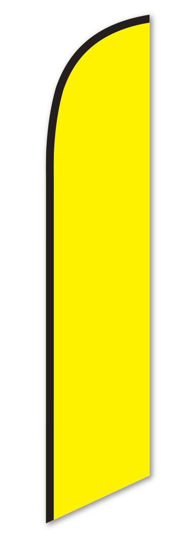 Swooper Banner - SOLID YELLOW - Qty. 1