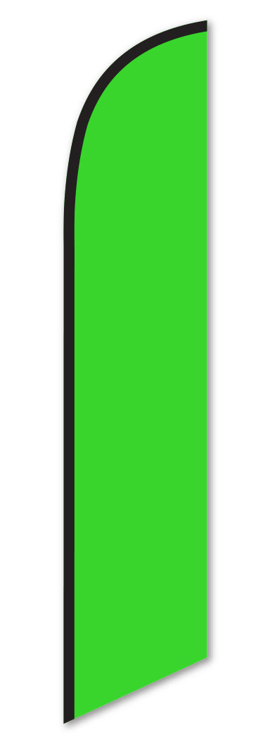 Swooper Banner - SOLID LIME GREEN - Qty. 1