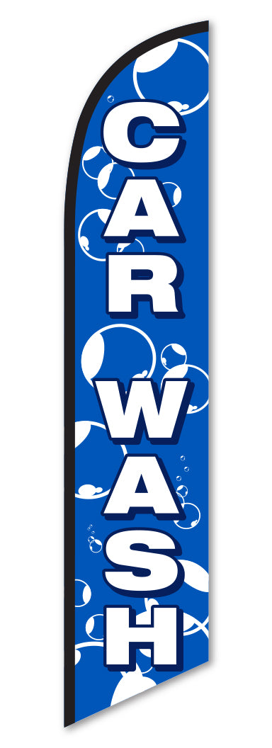 Swooper Banner - CAR WASH - Qty. 1