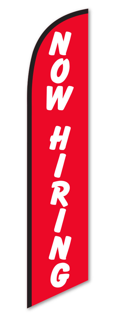 Swooper Banner - NOW HIRING - Qty. 1