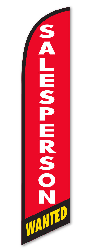 Swooper Banner - SALESPERSON WANTED - Qty. 1