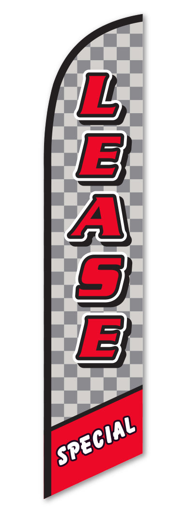 Swooper Banner - LEASE SPECIAL (Checkered) - Qty. 1