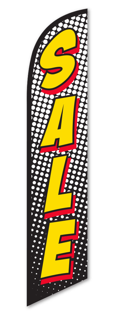 Swooper Banner - SALE (Red & Yellow) - Qty. 1