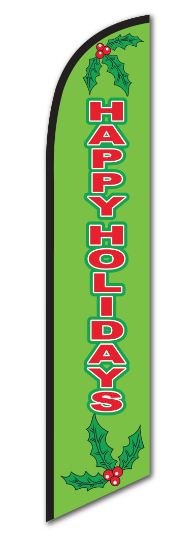 Swooper Banner - HAPPY HOLIDAYS - Qty. 1
