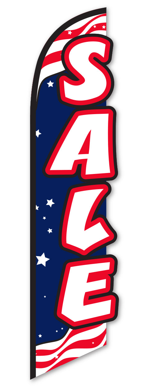 3-D Swooper Banner - Sale - Qty. 1