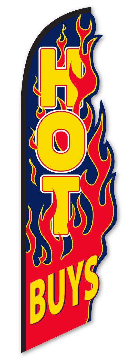 3-D Swooper Banner - Hot Buys - Qty. 1