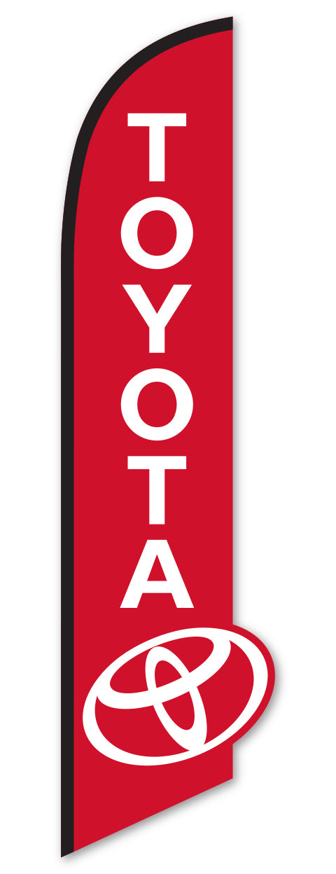 3-D Swooper Banner - Toyota - Qty. 1