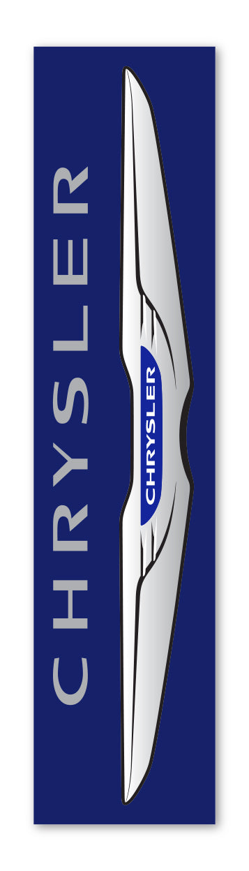 Flat Top Swooper Banner - CHRYSLER - Qty. 1