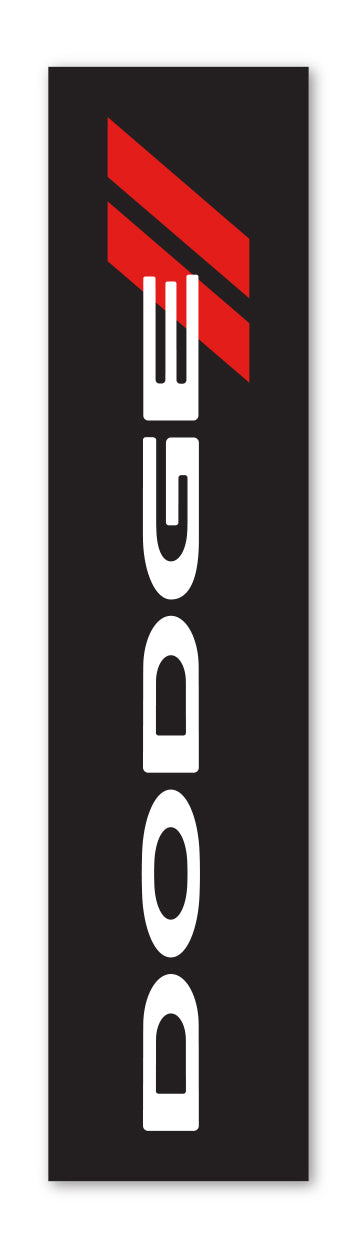 Flat Top Swooper Banner - DODGE- Qty. 1
