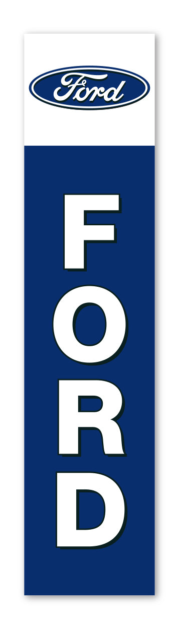 Flat Top Swooper Banner - FORD - Qty. 1