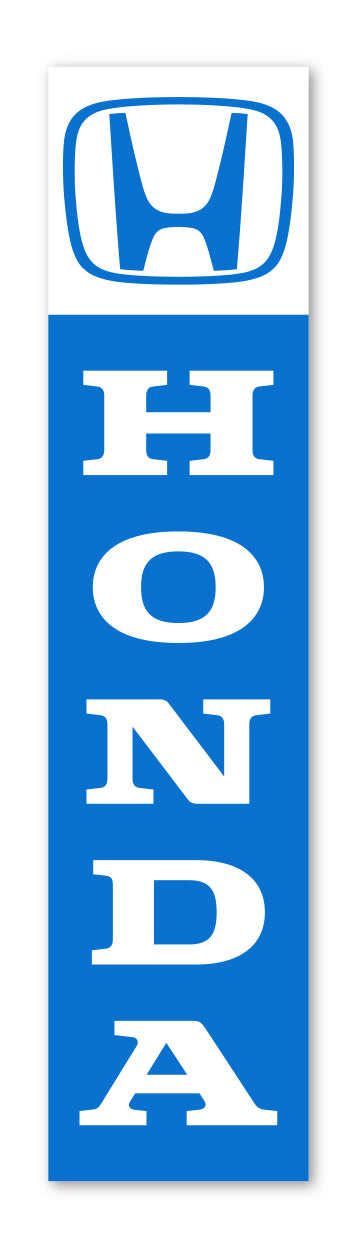 Flat Top Swooper Banner - HONDA - Qty. 1