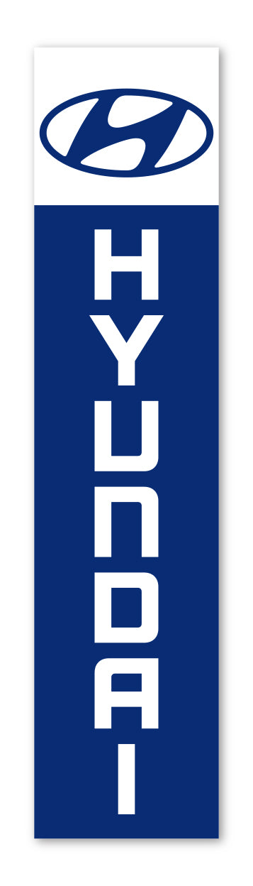 Flat Top Swooper Banner - HYUNDAI - Qty. 1
