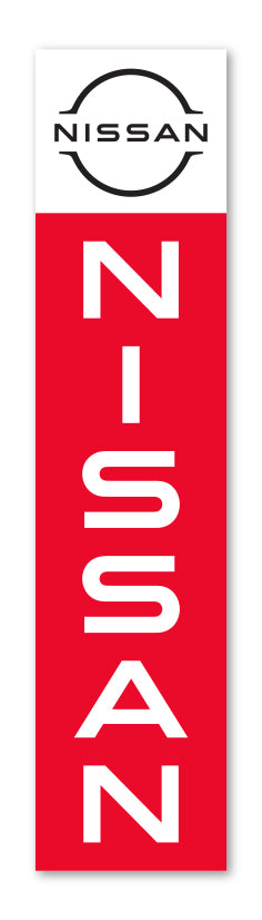 Flat Top Swooper Banner - NISSAN - Qty. 1