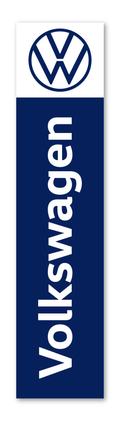 Flat Top Swooper Banner - VOLKSWAGEN - Qty. 1