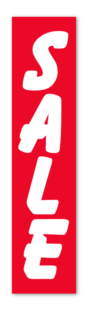 Flat Top Swooper Banner - RED SALE - Qty. 1