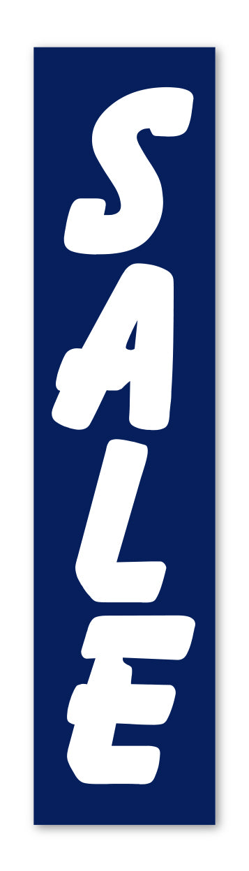 Flat Top Swooper Banner - BLUE SALE - Qty. 1