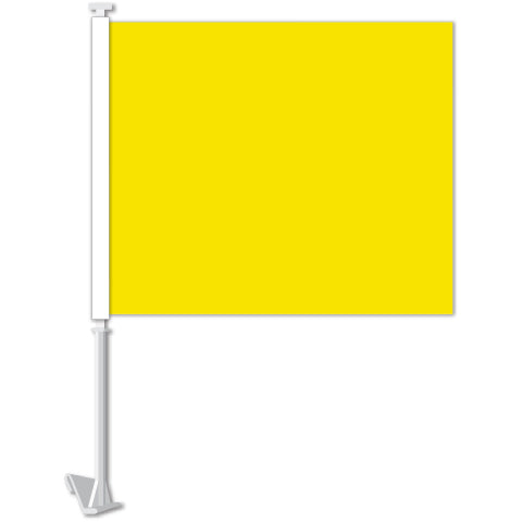 Standard Clip-On Flag-  Yellow - Qty. 1