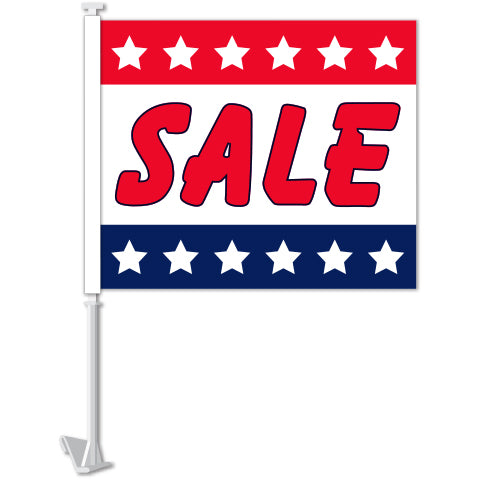 Standard Clip-On Flag - Patriotic Sale  - Qty. 1