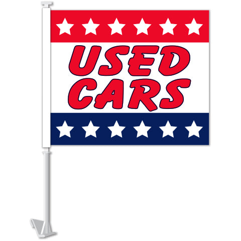 Standard Clip-On Flag - Used Cars - Qty. 1
