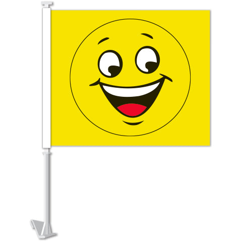 Standard Clip-On Flag - Smiley Face - Qty. 1