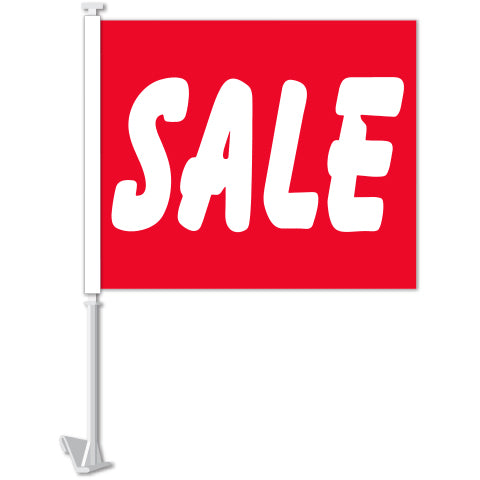 Standard Clip-On Flag - Red Sale - Qty. 1
