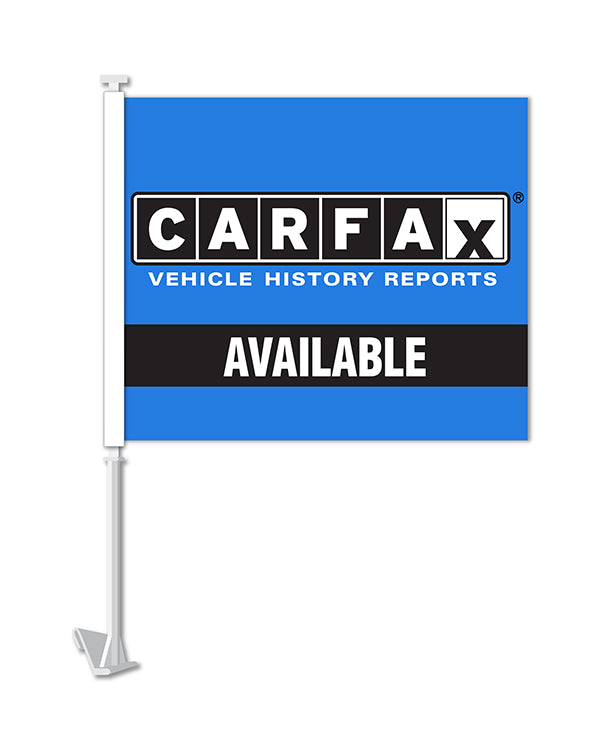 Standard Clip-On Flag - CARFAX - Qty. 1