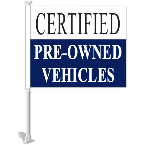 Standard Clip-On Flag - Certified Pre-Owned Blue - Qty. 1