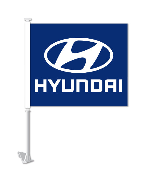 Manufacturer Clip-On Flag - Hyundai - Qty. 1
