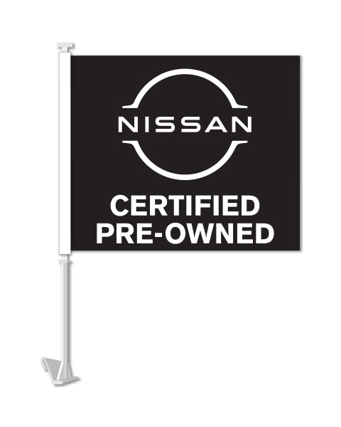Manufacturer Clip-On Flag - Nissan Certified Pre Owned - Qty. 1