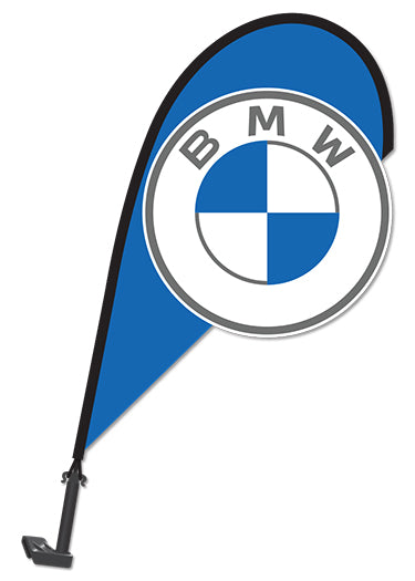 3D Clip on Paddle Flag - BMW - Qty. 1