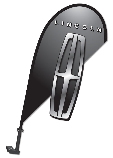 3D Clip on Paddle Flag - Lincoln - Qty. 1