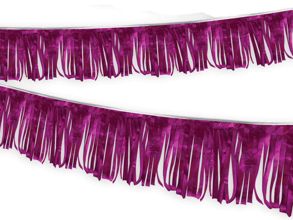 Metallic Streamers-Pink-1