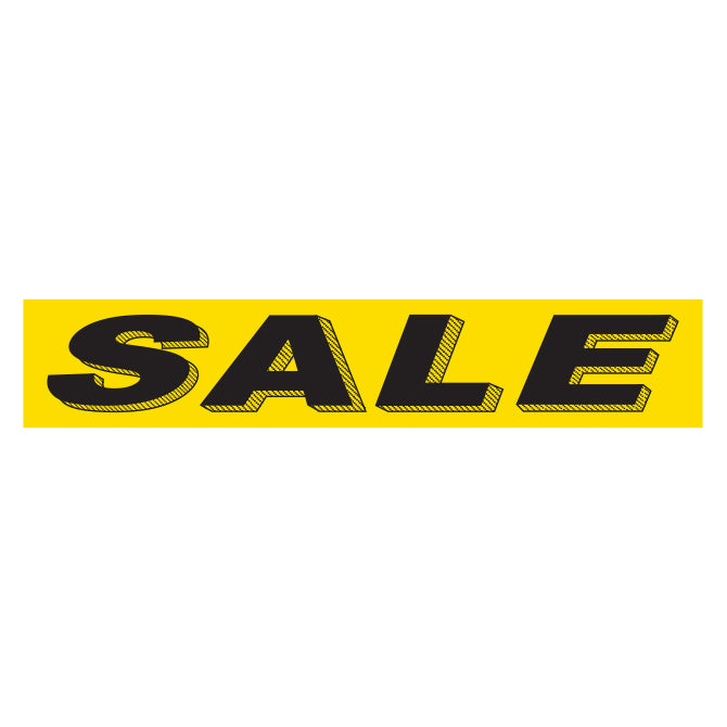 Yellow & Black Slogan - Sale - Qty. 12