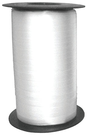 Curling Ribbon -  WHITE -  3/16" x 500 yards -  Qty. 1