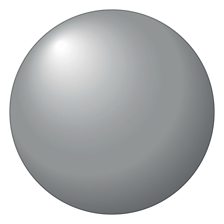Reusable Balloon, 18" - GLITTER SILVER - Qty. 1