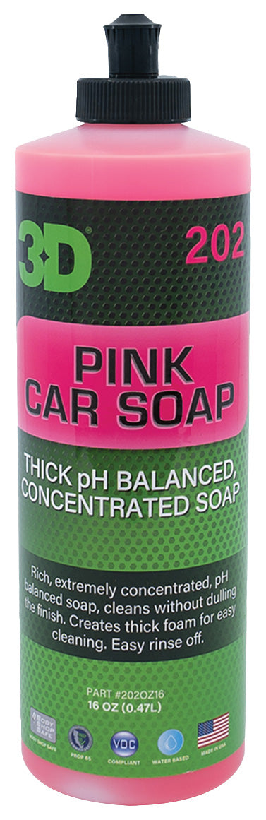 Pink Car Soap 16 oz. Bottle Qty. 1