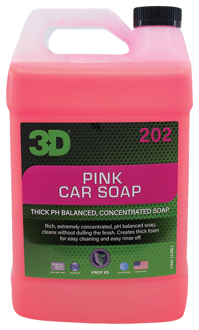 Pink Car Soap Gallon Qty. 1