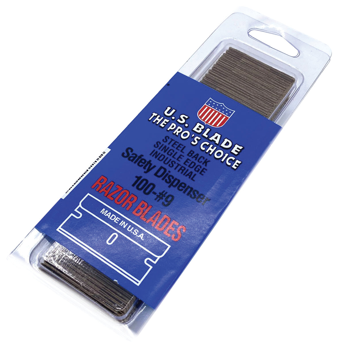 Single Edge Razor Blades - .009"/.2286mm  - 100 Blades - Qty. 1 Bx