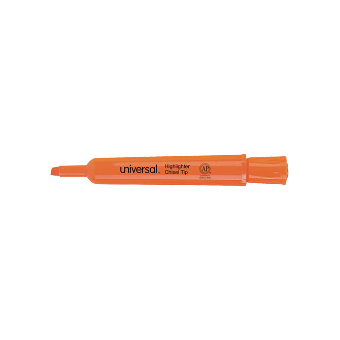 Highighter - Chisel Tip - Orange - Qty. 12 Per Box