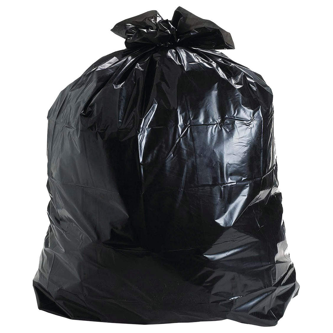 Trash Bags - 12-16 Gallon - .9 mil - Black - 24"  x  33" - Qty. 500